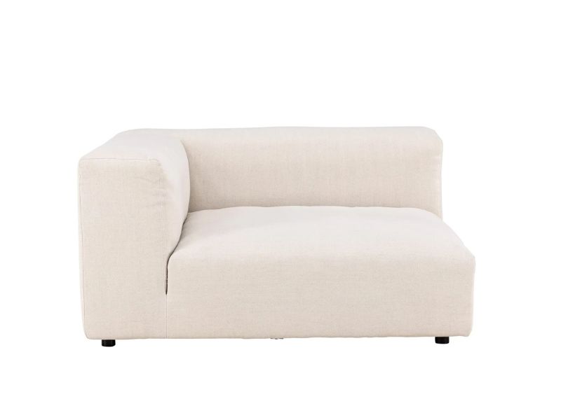 Mavi hörnmodul Beige – modulsoffa hörnenhet med modernt tyg